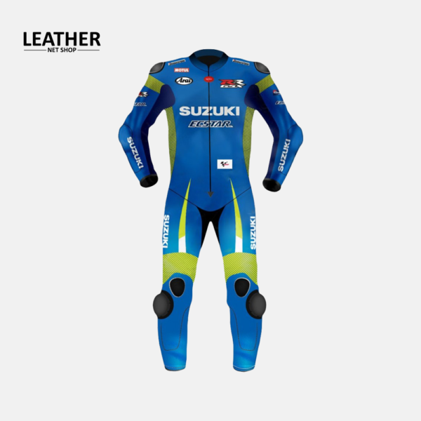 Maverick Vinales Suzuki Motogp Leather Suit