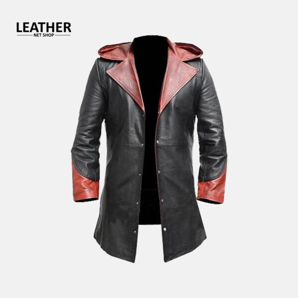 Men's Leather Long Coats For Sale