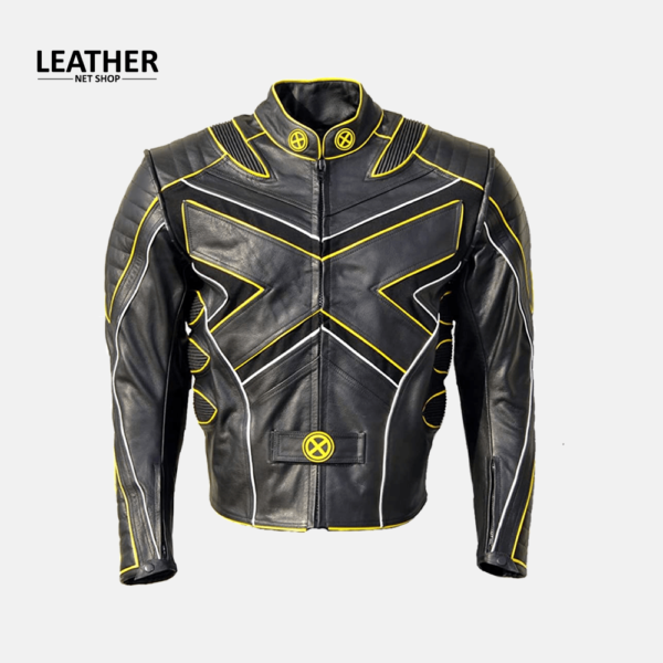 Coolhides Men's Xmen Motorcycle Leather Jacket
