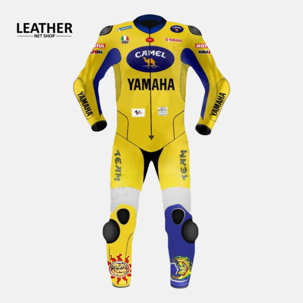 Valentino Rossi Yamaha Camel Motogp Motorcycle Leather Suit 2006