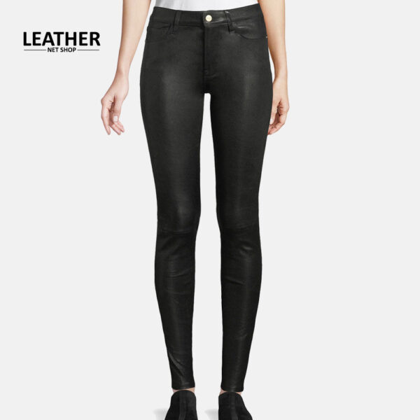 Le High Skinny Leather Pants