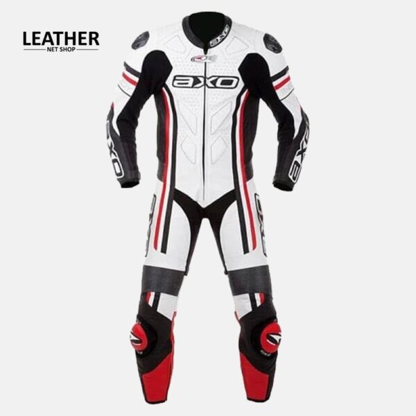 AXO Men’s Cowhide Motorcycle Leather Suit
