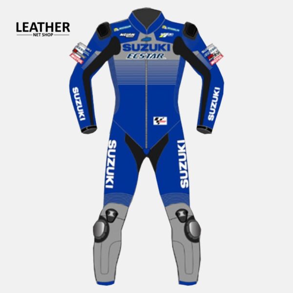 2021 Custom Motorbike suits ALEX RINS SUZUKI RACE SUIT leather suit